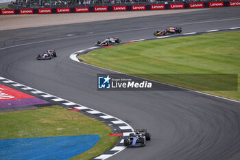 2024-07-07 - 02 SARGEANT Logan (usa), Williams Racing FW46, action during the Formula 1 Qatar Airways British Grand Prix 2024, 12th round of the 2024 Formula One World Championship from July 5 to 7, 2024 on the Silverstone Circuit, in Silverstone, United Kingdom - F1 - BRITISH GRAND PRIX 2024 - FORMULA 1 - MOTORS