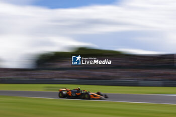 2024-07-07 - 04 NORRIS Lando (gbr), McLaren F1 Team MCL38, action during the Formula 1 Qatar Airways British Grand Prix 2024, 12th round of the 2024 Formula One World Championship from July 5 to 7, 2024 on the Silverstone Circuit, in Silverstone, United Kingdom - F1 - BRITISH GRAND PRIX 2024 - FORMULA 1 - MOTORS