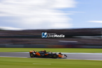 2024-07-07 - 04 NORRIS Lando (gbr), McLaren F1 Team MCL38, action during the Formula 1 Qatar Airways British Grand Prix 2024, 12th round of the 2024 Formula One World Championship from July 5 to 7, 2024 on the Silverstone Circuit, in Silverstone, United Kingdom - F1 - BRITISH GRAND PRIX 2024 - FORMULA 1 - MOTORS