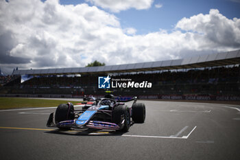 2024-07-07 - 10 GASLY Pierre (fra), Alpine F1 Team A524, action during the Formula 1 Qatar Airways British Grand Prix 2024, 12th round of the 2024 Formula One World Championship from July 5 to 7, 2024 on the Silverstone Circuit, in Silverstone, United Kingdom - F1 - BRITISH GRAND PRIX 2024 - FORMULA 1 - MOTORS