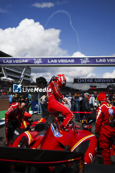 2024-07-07 - LECLERC Charles (mco), Scuderia Ferrari SF-24, portrait during the Formula 1 Qatar Airways British Grand Prix 2024, 12th round of the 2024 Formula One World Championship from July 5 to 7, 2024 on the Silverstone Circuit, in Silverstone, United Kingdom - F1 - BRITISH GRAND PRIX 2024 - FORMULA 1 - MOTORS