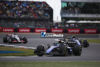 2024-07-07 - 23 ALBON Alexander (tha), Williams Racing FW45, action during the Formula 1 Qatar Airways British Grand Prix 2024, 12th round of the 2024 Formula One World Championship from July 5 to 7, 2024 on the Silverstone Circuit, in Silverstone, United Kingdom - F1 - BRITISH GRAND PRIX 2024 - FORMULA 1 - MOTORS