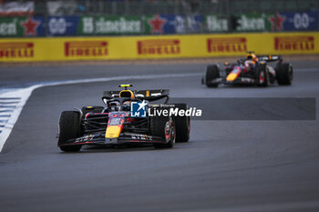 2024-07-07 - 11 PEREZ Sergio (mex), Red Bull Racing RB20, action during the Formula 1 Qatar Airways British Grand Prix 2024, 12th round of the 2024 Formula One World Championship from July 5 to 7, 2024 on the Silverstone Circuit, in Silverstone, United Kingdom - F1 - BRITISH GRAND PRIX 2024 - FORMULA 1 - MOTORS