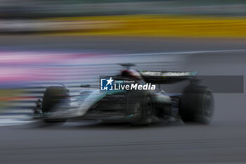 2024-07-07 - 63 RUSSELL George (gbr), Mercedes AMG F1 Team W15, action during the Formula 1 Qatar Airways British Grand Prix 2024, 12th round of the 2024 Formula One World Championship from July 5 to 7, 2024 on the Silverstone Circuit, in Silverstone, United Kingdom - F1 - BRITISH GRAND PRIX 2024 - FORMULA 1 - MOTORS