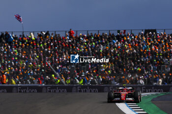 2024-07-07 - 55 SAINZ Carlos (spa), Scuderia Ferrari SF-24, action during the Formula 1 Qatar Airways British Grand Prix 2024, 12th round of the 2024 Formula One World Championship from July 5 to 7, 2024 on the Silverstone Circuit, in Silverstone, United Kingdom - F1 - BRITISH GRAND PRIX 2024 - FORMULA 1 - MOTORS