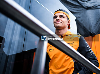 2024-07-21 - #4 Lando Norris Of The Team Mclaren Formula 1 Team, Mclaren Mercedes MCL38,In Paddock ,During Fia Formula One World Championship F1 Hungarian Grand Prix 2024, 21 July In Budapest, Hungarian - FORMULA 1 HUNGARIAN GRAND PRIX 2024 - RACE - FORMULA 1 - MOTORS