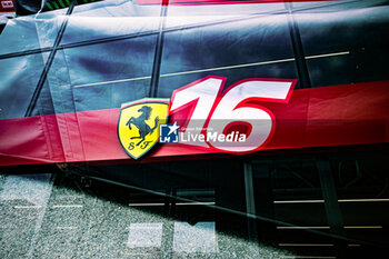 2024-07-21 - Atmosphere The Team Scuderia Ferrari HP, Ferrari SF-24 ,In Paddock ,During Fia Formula One World Championship F1 Hungarian Grand Prix 2024, 21 July In Budapest, Hungarian - FORMULA 1 HUNGARIAN GRAND PRIX 2024 - RACE - FORMULA 1 - MOTORS