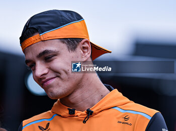 2024-07-21 - #4 Lando Norris Of The Team Mclaren Formula 1 Team, Mclaren Mercedes MCL38,In Paddock ,During Fia Formula One World Championship F1 Hungarian Grand Prix 2024, 21 July In Budapest, Hungarian - FORMULA 1 HUNGARIAN GRAND PRIX 2024 - RACE - FORMULA 1 - MOTORS