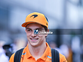 2024-07-21 - #81 Oscar Piastri Of The Team Mclaren Formula 1 Team, Mclaren Mercedes MCL38,In Paddock ,During Fia Formula One World Championship F1 Hungarian Grand Prix 2024, 21 July In Budapest, Hungarian - FORMULA 1 HUNGARIAN GRAND PRIX 2024 - RACE - FORMULA 1 - MOTORS