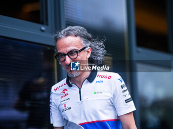 2024-07-21 - Team Principal Laurent Mekies ,In Paddock ,During Fia Formula One World Championship F1 Hungarian Grand Prix 2024, 21 July In Budapest, Hungarian - FORMULA 1 HUNGARIAN GRAND PRIX 2024 - RACE - FORMULA 1 - MOTORS