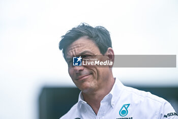 2024-07-21 - Toto Wolff Team Principal Of The Team Mercedes-Amg Petronas Formula One Team, Mercedes W15 ,In Paddock ,During Fia Formula One World Championship F1 Hungarian Grand Prix 2024, 21 July In Budapest, Hungarian - FORMULA 1 HUNGARIAN GRAND PRIX 2024 - RACE - FORMULA 1 - MOTORS