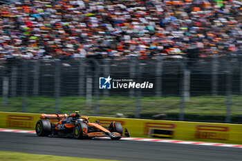 2024-07-21 - #81 Oscar Piastri Of The Team Mclaren Formula 1 Team, Mclaren Mercedes MCL38,Face The Race ,During Fia Formula One World Championship F1 Hungarian Grand Prix 2024, 20 July In Budapest, Hungarian - FORMULA 1 HUNGARIAN GRAND PRIX 2024 - RACE - FORMULA 1 - MOTORS