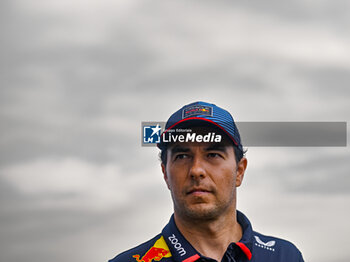 2024-07-20 - #11 Sergio Perez Of The Team Oracle Red Bull Racing, Red Bull Honda RB20 In Paddock During Fia Formula One World Championship F1 Hungarian Grand Prix 2024, 20 July In Budapest, Hungarian - FORMULA 1 HUNGARIAN GRAND PRIX 2024 - PRACTICE 3  - FORMULA 1 - MOTORS