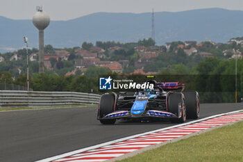 2024-07-20 - #10 Pierre Gasly Of The Team Bwt Alpine F1 Team, Alpine Renault A524,They Face Practice Session 3,During Fia Formula One World Championship F1 Hungarian Grand Prix 2024, 20 July In Budapest, Hungarian - FORMULA 1 HUNGARIAN GRAND PRIX 2024 - PRACTICE 3  - FORMULA 1 - MOTORS