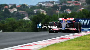 2024-07-20 - #22 Yuki Tsunoda Of The Team Visa Cash App Rb Formula One Team, VCARB Honda 01 ,They Face Practice Session 3,During Fia Formula One World Championship F1 Hungarian Grand Prix 2024, 20 July In Budapest, Hungarian - FORMULA 1 HUNGARIAN GRAND PRIX 2024 - PRACTICE 3  - FORMULA 1 - MOTORS