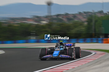 2024-07-20 - #10 Pierre Gasly Of The Team Bwt Alpine F1 Team, Alpine Renault A524,They Face Practice Session 3,During Fia Formula One World Championship F1 Hungarian Grand Prix 2024, 20 July In Budapest, Hungarian - FORMULA 1 HUNGARIAN GRAND PRIX 2024 - PRACTICE 3  - FORMULA 1 - MOTORS