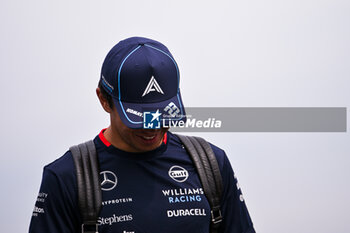 2024-07-20 - #23 Alexander Albon Of The Team Williams Racing, Williams Mercedes FW46In Paddock During Fia Formula One World Championship F1 Hungarian Grand Prix 2024, 20 July In Budapest, Hungarian - FORMULA 1 HUNGARIAN GRAND PRIX 2024 - PRACTICE 3  - FORMULA 1 - MOTORS