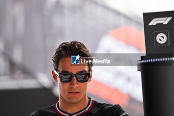 2024-07-20 - #63 George Russell Of The Team Mercedes-Amg Petronas Formula One Team, Mercedes W15 In Paddock During Fia Formula One World Championship F1 Hungarian Grand Prix 2024, 20 July In Budapest, Hungarian - FORMULA 1 HUNGARIAN GRAND PRIX 2024 - PRACTICE 3  - FORMULA 1 - MOTORS