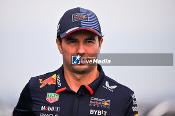 2024-07-20 - #11 Sergio Perez Of The Team Oracle Red Bull Racing, Red Bull Honda RB20 In Paddock During Fia Formula One World Championship F1 Hungarian Grand Prix 2024, 20 July In Budapest, Hungarian - FORMULA 1 HUNGARIAN GRAND PRIX 2024 - PRACTICE 3  - FORMULA 1 - MOTORS