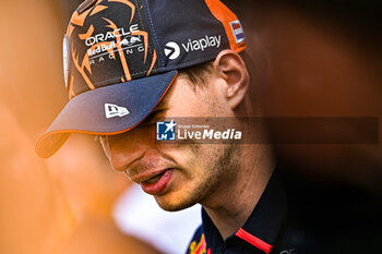 2024-07-20 - #1 Max Verstappen Of The Team Oracle Red Bull Racing, Red Bull Honda RB20 In Paddock During Fia Formula One World Championship F1 Hungarian Grand Prix 2024, 20 July In Budapest, Hungarian - FORMULA 1 HUNGARIAN GRAND PRIX 2024 - PRACTICE 3  - FORMULA 1 - MOTORS