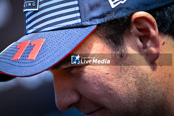 2024-07-20 - #11 Sergio Perez Of The Team Oracle Red Bull Racing, Red Bull Honda RB20 In Paddock During Fia Formula One World Championship F1 Hungarian Grand Prix 2024, 20 July In Budapest, Hungarian - FORMULA 1 HUNGARIAN GRAND PRIX 2024 - PRACTICE 3  - FORMULA 1 - MOTORS