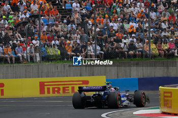 2024-07-20 - #2 Logan Sargeant Of The Team Williams Racing, Williams Mercedes FW46,Qualifying Session, During Fia Formula One World Championship F1 Hungarian Grand Prix 2024, 20 July In Budapest, Hungarian - FORMULA 1 HUNGARIAN GRAND PRIX 2024 - QUALIFYING - FORMULA 1 - MOTORS