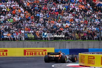 2024-07-20 - #4 Lando Norris Of The Team Mclaren Formula 1 Team, Mclaren Mercedes MCL38,Qualifying Session, During Fia Formula One World Championship F1 Hungarian Grand Prix 2024, 20 July In Budapest, Hungarian - FORMULA 1 HUNGARIAN GRAND PRIX 2024 - QUALIFYING - FORMULA 1 - MOTORS