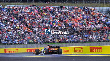 2024-07-20 - #81 Oscar Piastri Of The Team Mclaren Formula 1 Team, Mclaren Mercedes MCL38,Qualifying Session, During Fia Formula One World Championship F1 Hungarian Grand Prix 2024, 20 July In Budapest, Hungarian - FORMULA 1 HUNGARIAN GRAND PRIX 2024 - QUALIFYING - FORMULA 1 - MOTORS