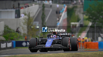 2024-07-20 - #2 Logan Sargeant Of The Team Williams Racing, Williams Mercedes FW46,Qualifying Session, During Fia Formula One World Championship F1 Hungarian Grand Prix 2024, 20 July In Budapest, Hungarian - FORMULA 1 HUNGARIAN GRAND PRIX 2024 - QUALIFYING - FORMULA 1 - MOTORS