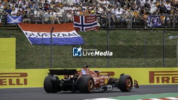 2024-07-20 - N°16 Charles Leclerc MC Scuderia Ferrari - FORMULA 1 HUNGARIAN GRAND PRIX 2024 - PRACTICE 3 AND QUALIFYING - FORMULA 1 - MOTORS