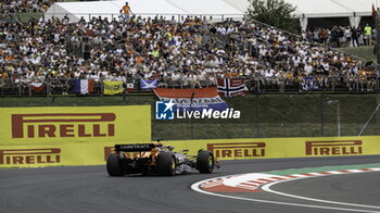 2024-07-20 - N°81 Oscar Piastri AUS McLaren Formula 1 Team - FORMULA 1 HUNGARIAN GRAND PRIX 2024 - PRACTICE 3 AND QUALIFYING - FORMULA 1 - MOTORS