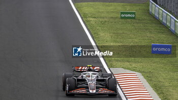 2024-07-20 - N°27 Nico Hulkenberg GER MoneyGram Haas F1 Team - FORMULA 1 HUNGARIAN GRAND PRIX 2024 - PRACTICE 3 AND QUALIFYING - FORMULA 1 - MOTORS