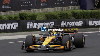 2024-07-20 - N°81 Oscar Piastri AUS McLaren Formula 1 Team - FORMULA 1 HUNGARIAN GRAND PRIX 2024 - PRACTICE 3 AND QUALIFYING - FORMULA 1 - MOTORS