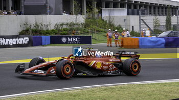 2024-07-20 - N°55 Carlos Sainz MEX Scuderia Ferrari - FORMULA 1 HUNGARIAN GRAND PRIX 2024 - PRACTICE 3 AND QUALIFYING - FORMULA 1 - MOTORS