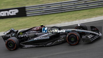 2024-07-20 - N°44 Lewis Hamilton GBR Mercedes AMG PETRONAS Formula One Team - FORMULA 1 HUNGARIAN GRAND PRIX 2024 - PRACTICE 3 AND QUALIFYING - FORMULA 1 - MOTORS