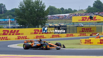 2024-07-20 - N°81 Oscar Piastri AUS McLaren Formula 1 Team - FORMULA 1 HUNGARIAN GRAND PRIX 2024 - PRACTICE 3 AND QUALIFYING - FORMULA 1 - MOTORS