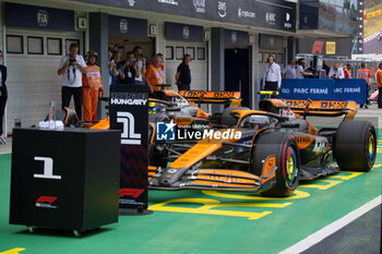 2024-07-20 - N°4 Lando Norris GBR McLaren Formula 1 Team - FORMULA 1 HUNGARIAN GRAND PRIX 2024 - PRACTICE 3 AND QUALIFYING - FORMULA 1 - MOTORS