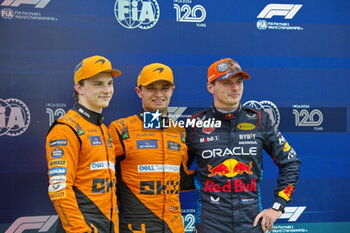 2024-07-20 - N°4 Lando Norris GBR McLaren Formula 1 Team N°1 Max Verstappen NDL Oracle Red Bull Racing , N°81 Oscar Piastri AUS McLaren Formula 1 Team - FORMULA 1 HUNGARIAN GRAND PRIX 2024 - PRACTICE 3 AND QUALIFYING - FORMULA 1 - MOTORS