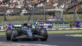 2024-07-19 - N°14 Fernando Alonso ESP Aston Martin Aramco Formula One Team - FORMULA 1 HUNGARIAN GRAND PRIX 2024 - PRACTICE 1 AND PRACTICE 2 - FORMULA 1 - MOTORS