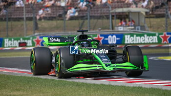 2024-07-19 - N°77 Valtteri Bottas FIN Stake F1 Tam - FORMULA 1 HUNGARIAN GRAND PRIX 2024 - PRACTICE 1 AND PRACTICE 2 - FORMULA 1 - MOTORS