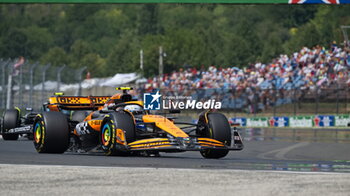 2024-07-19 - N°4 Lando Norris GBR McLaren Formula 1 Team - FORMULA 1 HUNGARIAN GRAND PRIX 2024 - PRACTICE 1 AND PRACTICE 2 - FORMULA 1 - MOTORS