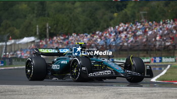 2024-07-19 - N°14 Fernando Alonso ESP Aston Martin Aramco Formula One Team - FORMULA 1 HUNGARIAN GRAND PRIX 2024 - PRACTICE 1 AND PRACTICE 2 - FORMULA 1 - MOTORS