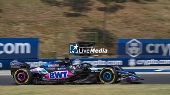 2024-07-19 - N° 31 Esteban Ocon FRA BWT Alpine F1 Team - FORMULA 1 HUNGARIAN GRAND PRIX 2024 - PRACTICE 1 AND PRACTICE 2 - FORMULA 1 - MOTORS