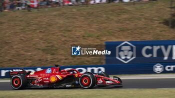 2024-07-19 - N°16 Charles Leclerc MC Scuderia Ferrari - FORMULA 1 HUNGARIAN GRAND PRIX 2024 - PRACTICE 1 AND PRACTICE 2 - FORMULA 1 - MOTORS