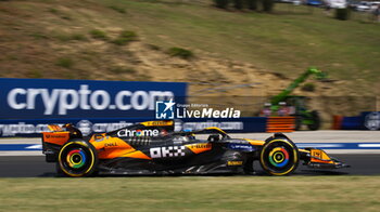 2024-07-19 - N°81 Oscar Piastri AUS McLaren Formula 1 Team - FORMULA 1 HUNGARIAN GRAND PRIX 2024 - PRACTICE 1 AND PRACTICE 2 - FORMULA 1 - MOTORS