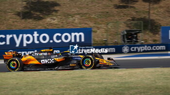 2024-07-19 - N°81 Oscar Piastri AUS McLaren Formula 1 Team - FORMULA 1 HUNGARIAN GRAND PRIX 2024 - PRACTICE 1 AND PRACTICE 2 - FORMULA 1 - MOTORS