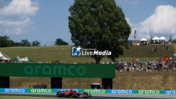 2024-07-19 - N°55 Carlos Sainz MEX Scuderia Ferrari - FORMULA 1 HUNGARIAN GRAND PRIX 2024 - PRACTICE 1 AND PRACTICE 2 - FORMULA 1 - MOTORS