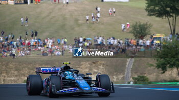 2024-07-19 - N°10 Pierre Gasly FRA BWT Alpine F1 Team - FORMULA 1 HUNGARIAN GRAND PRIX 2024 - PRACTICE 1 AND PRACTICE 2 - FORMULA 1 - MOTORS