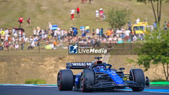 2024-07-19 - N°23 Alexander Albon GBR Williams Racing - FORMULA 1 HUNGARIAN GRAND PRIX 2024 - PRACTICE 1 AND PRACTICE 2 - FORMULA 1 - MOTORS