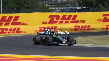 2024-07-19 - N°44 Lewis Hamilton GBR Mercedes AMG PETRONAS Formula One Team - FORMULA 1 HUNGARIAN GRAND PRIX 2024 - PRACTICE 1 AND PRACTICE 2 - FORMULA 1 - MOTORS